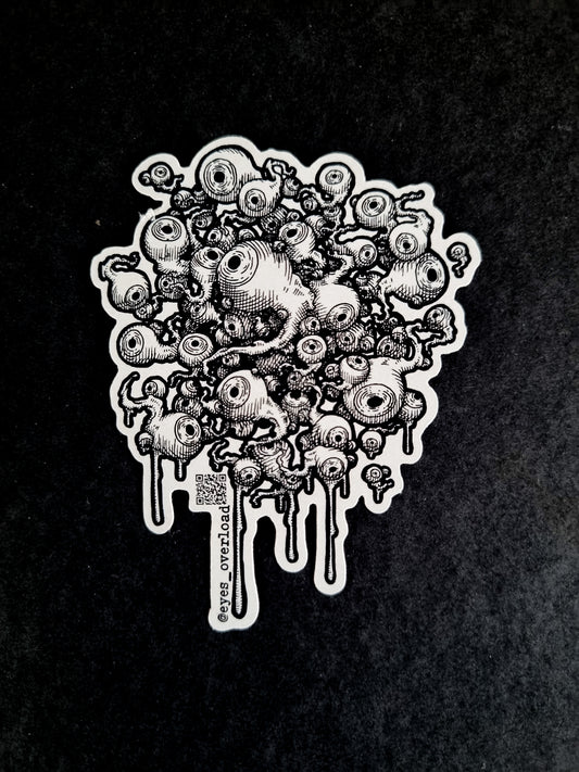 Eyes Overload Sticker