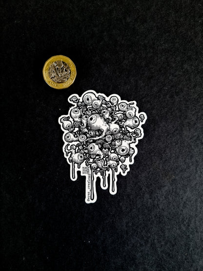 Eyes Overload Sticker